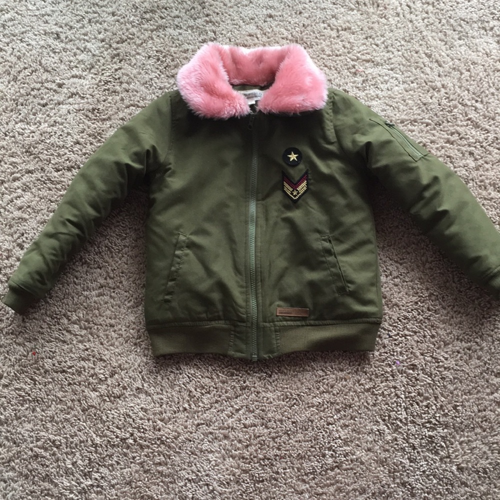 Winter Kids Army Coat